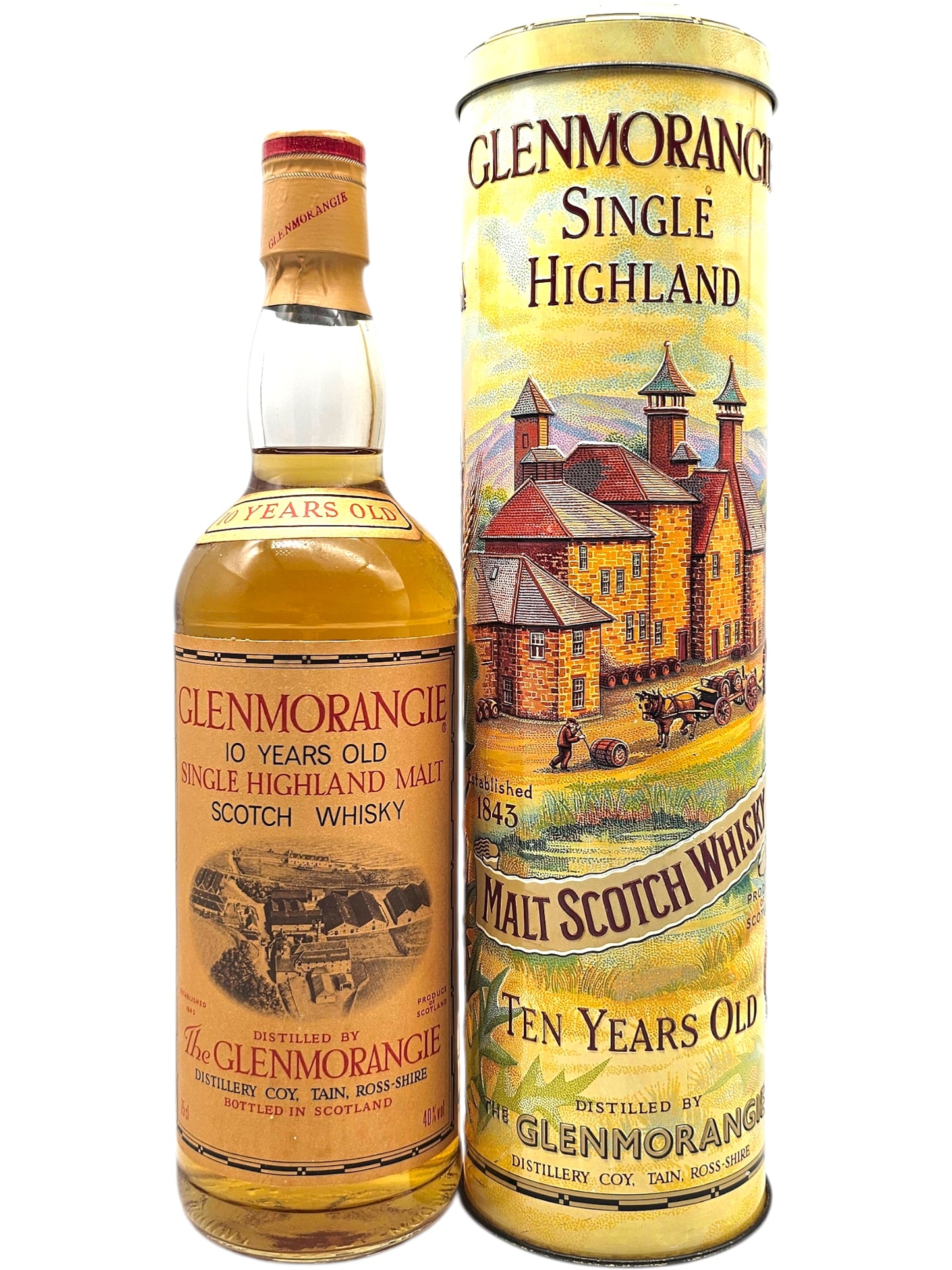 Glenmorangie 10 Year Old 150th Anniversary Tin