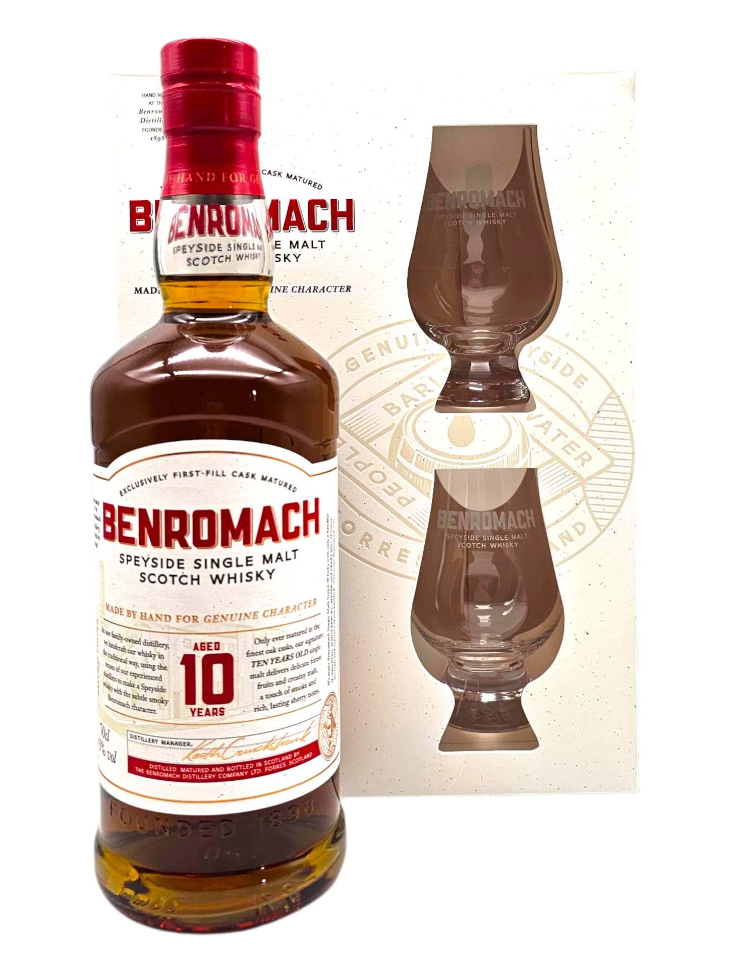 Benromach 10 Year Old Glass Pack