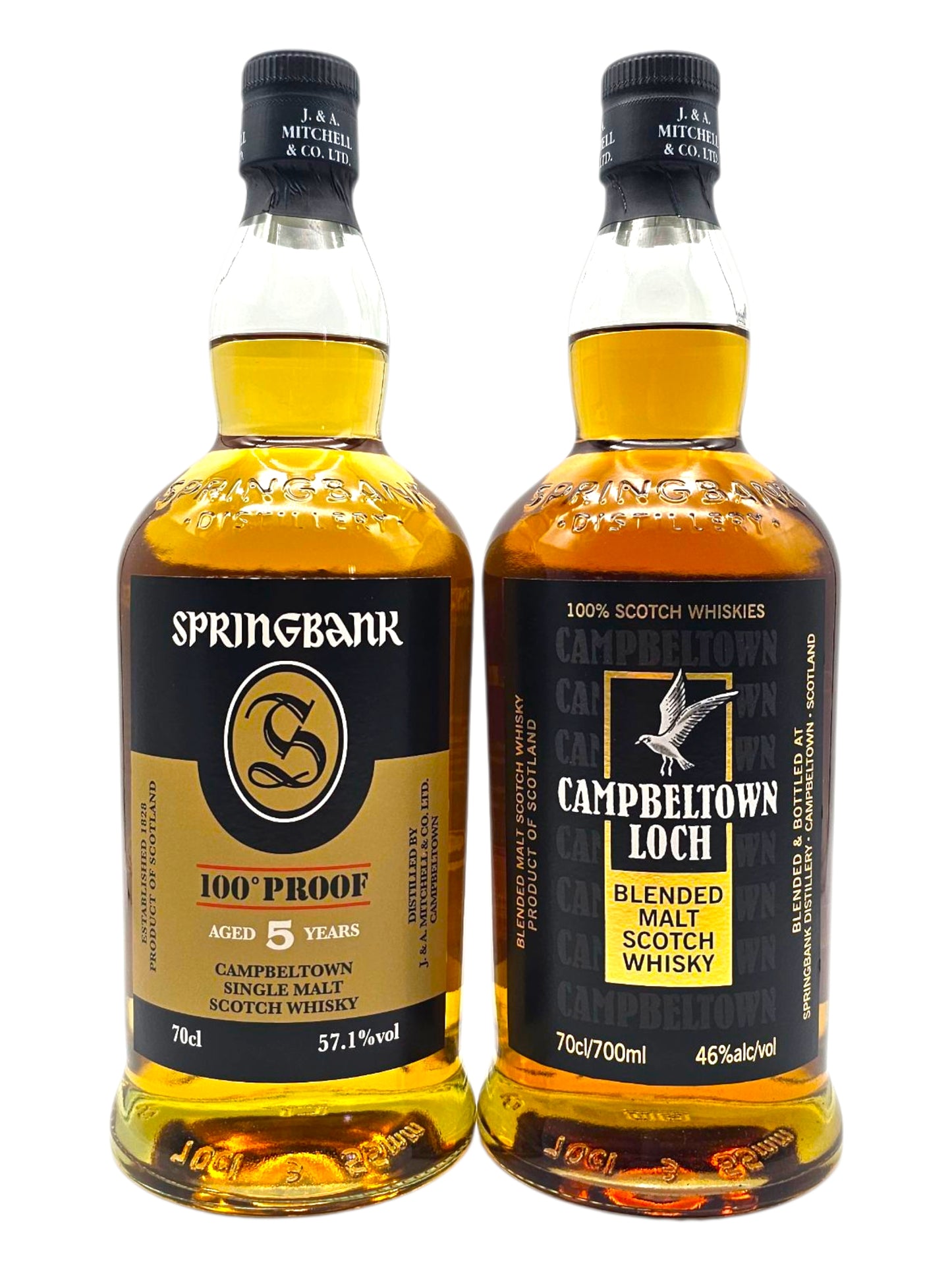 Springbank 5 Year Old 100 Proof & Campbeltown Loch