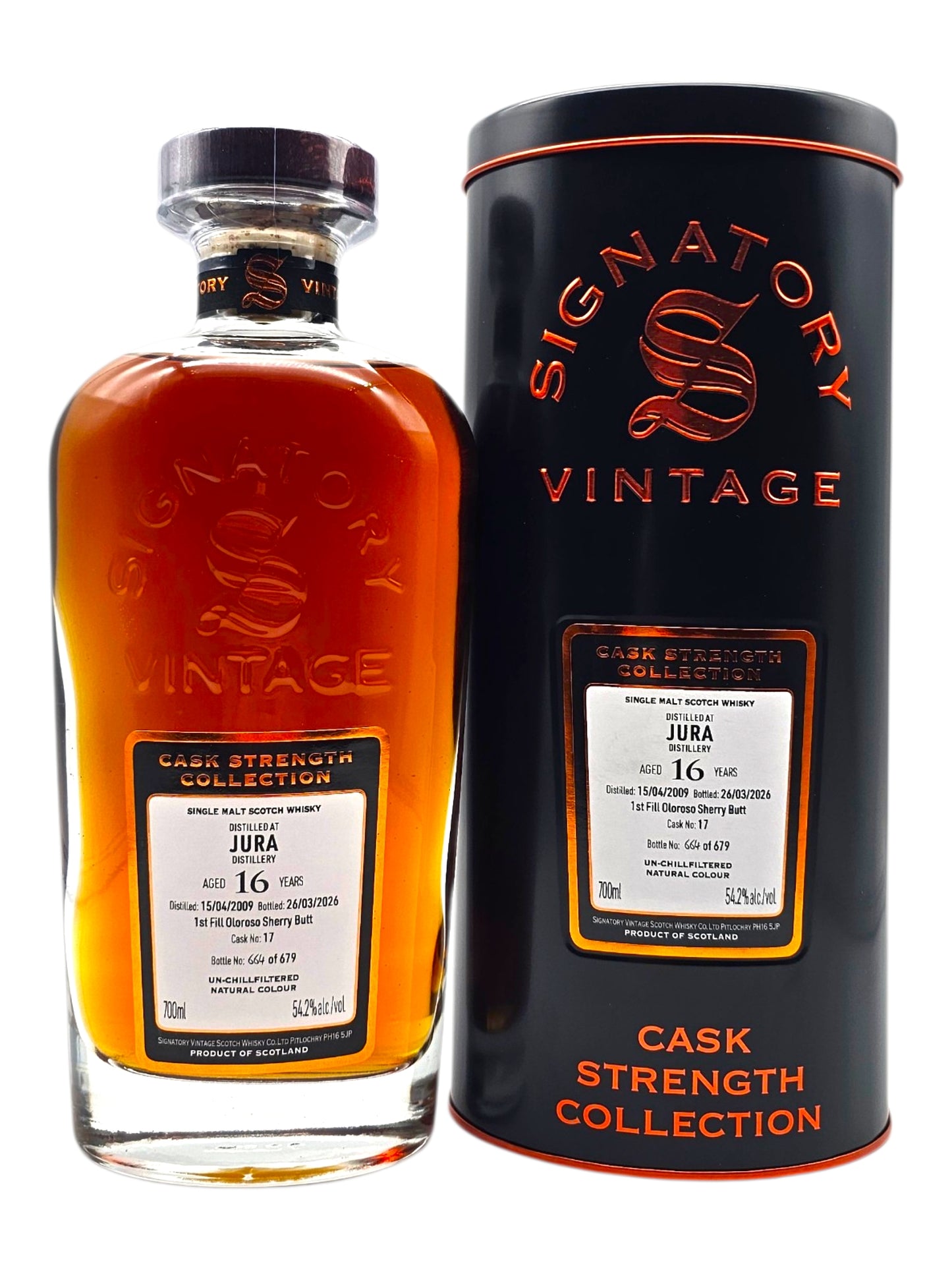 Jura 2009 16 Year Old Signatory Vintage
