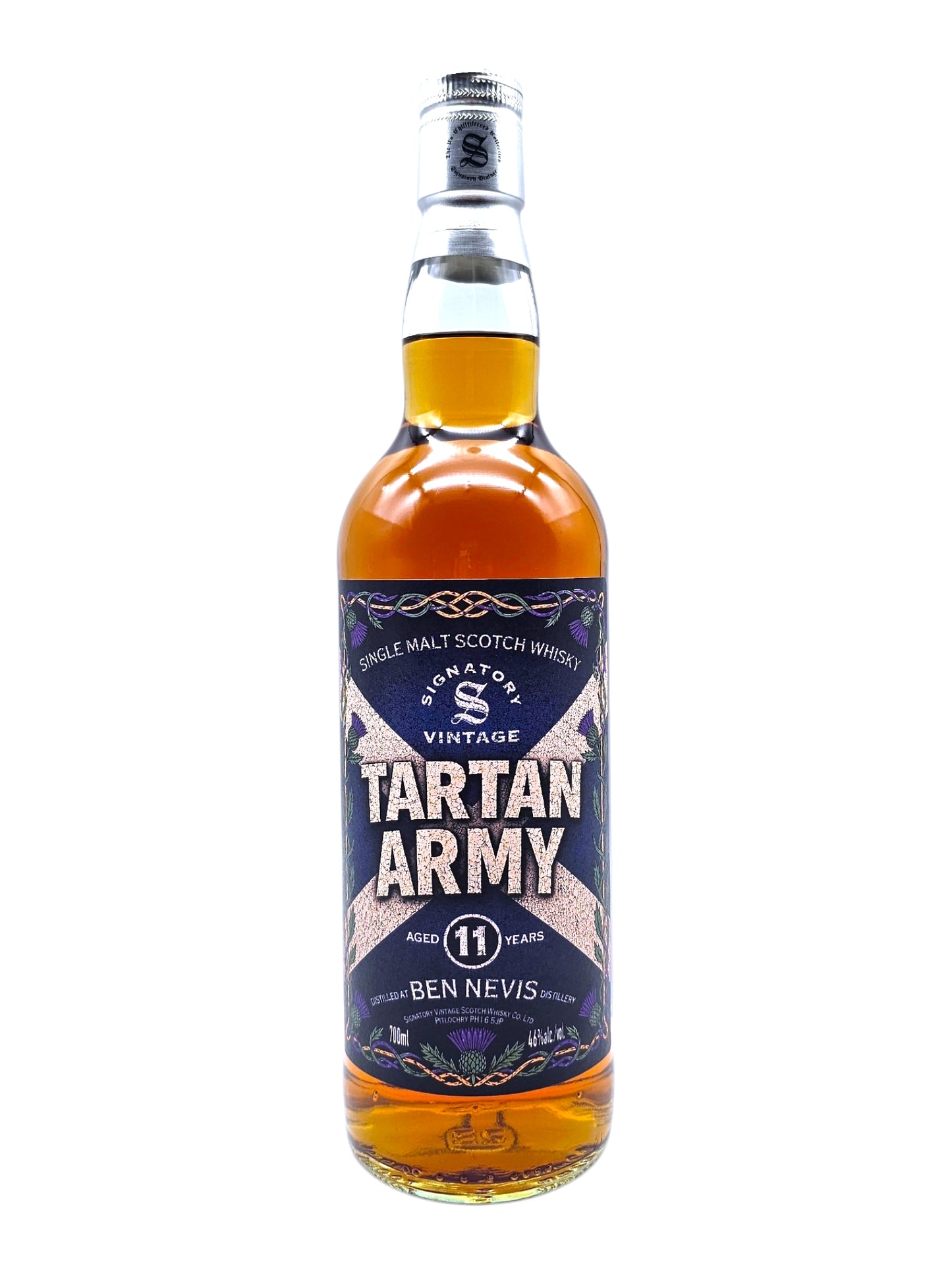 Tartan Army - Ben Nevis 11 Year Old Signatory Vintage