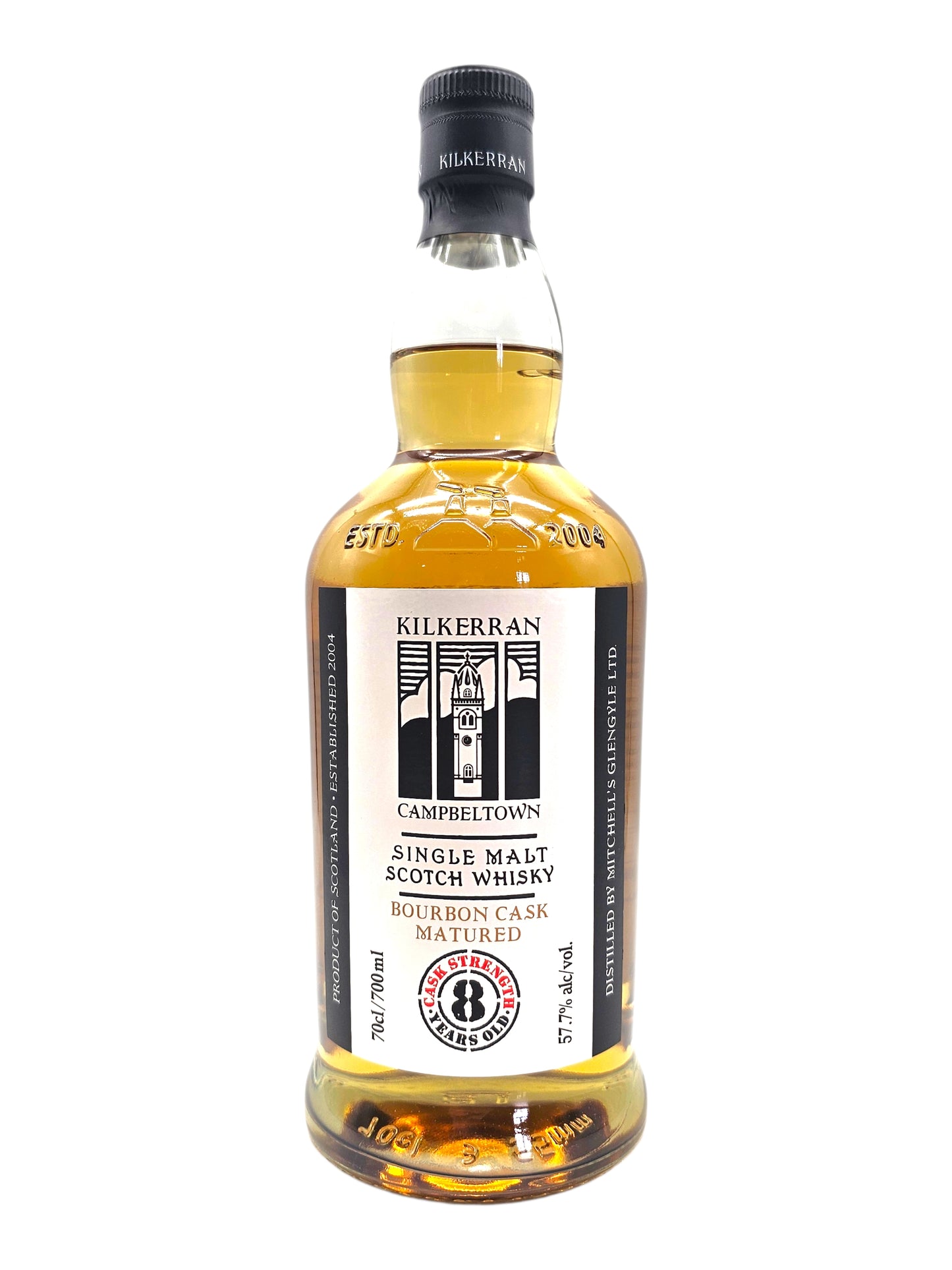 Kilkerran 8 Year Old Cask Strength Bourbon