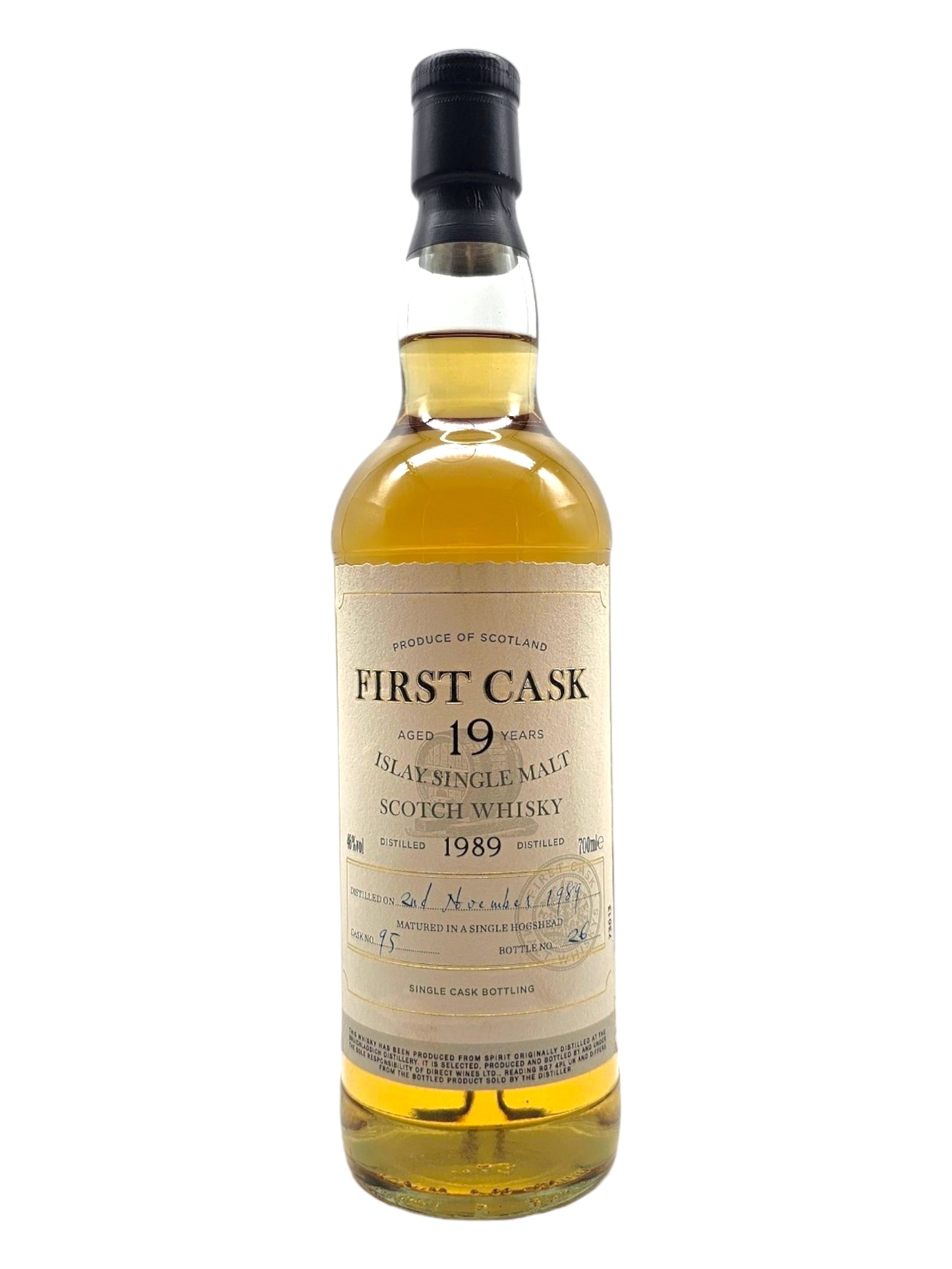 First Cask Bruichladdich 1989 19 Year Old Cask #95