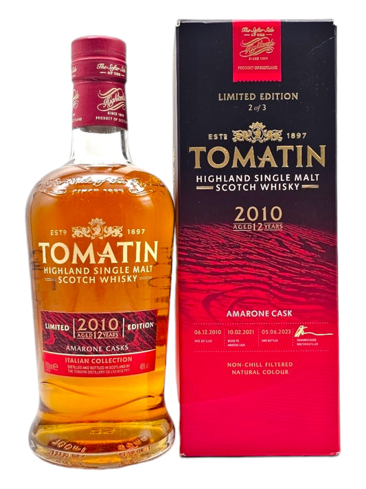 Tomatin The Italian Collection 12 Year Old Amarone Cask