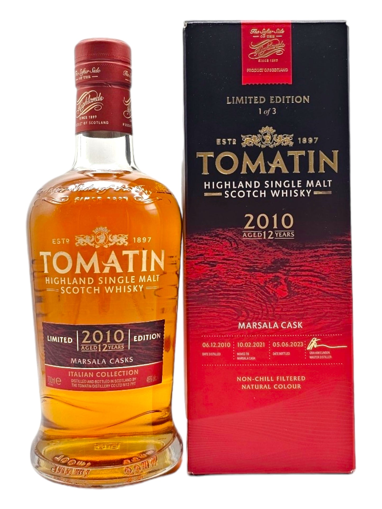 Tomatin The Italian Collection 12 Year Old Marsala Cask