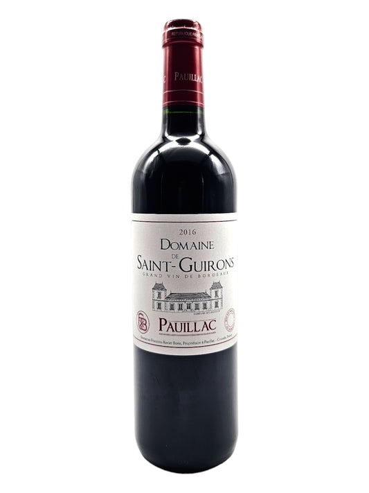 Domaine De Saint-Guirons Pauillac 2016