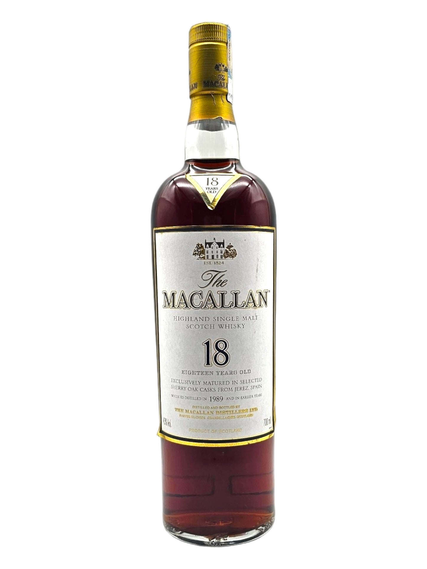 Macallan 18 Year Old 1989 Release