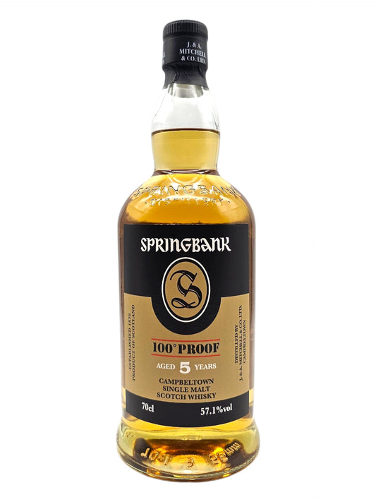 Springbank 100 Proof 5 Year Old