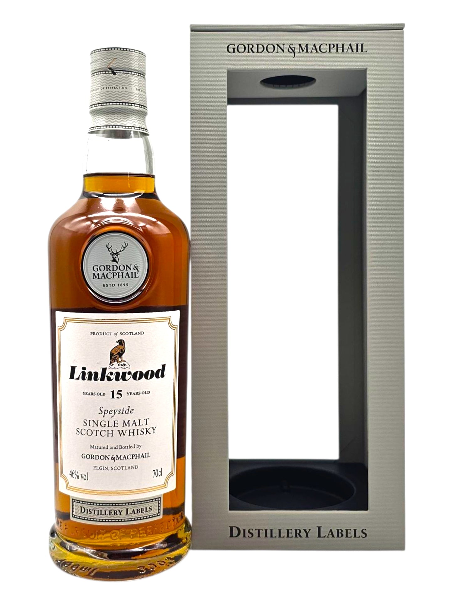 Linkwood 15 Year Old Distillery Label