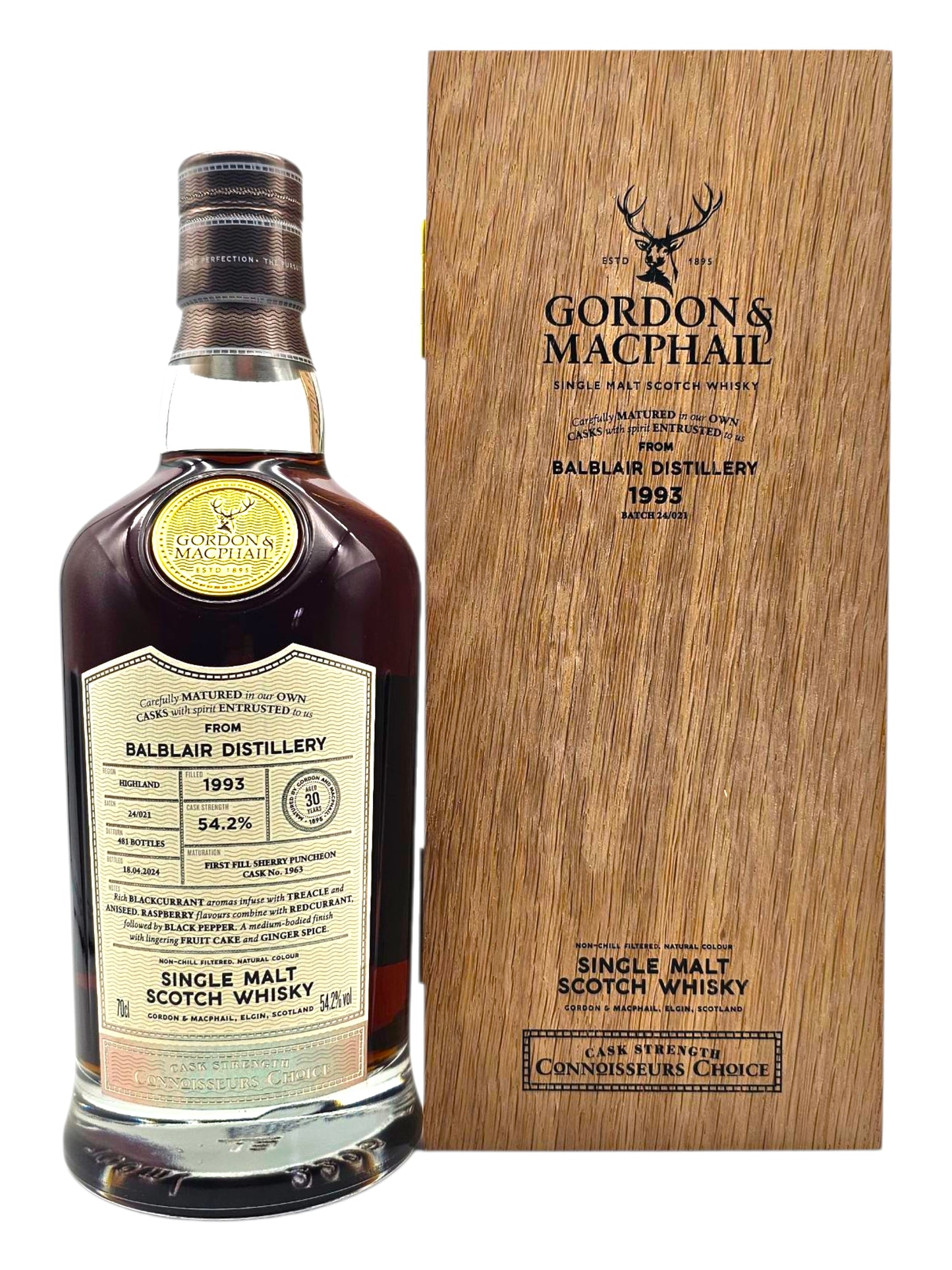 Balblair 1993 30 Year Old Connoisseurs Choice