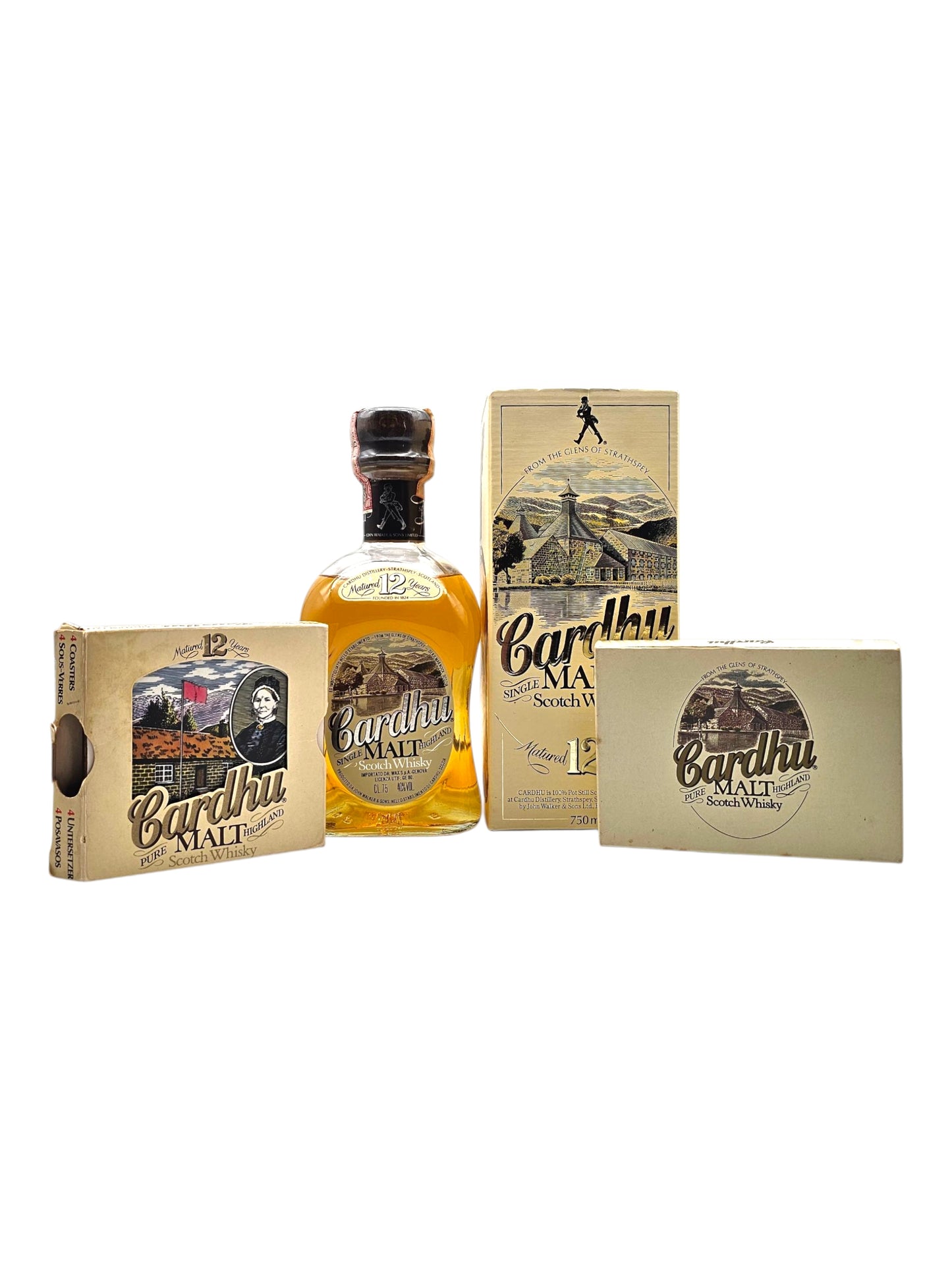 Cardhu 12 Year Old Incl. Coasters & Playing Cards