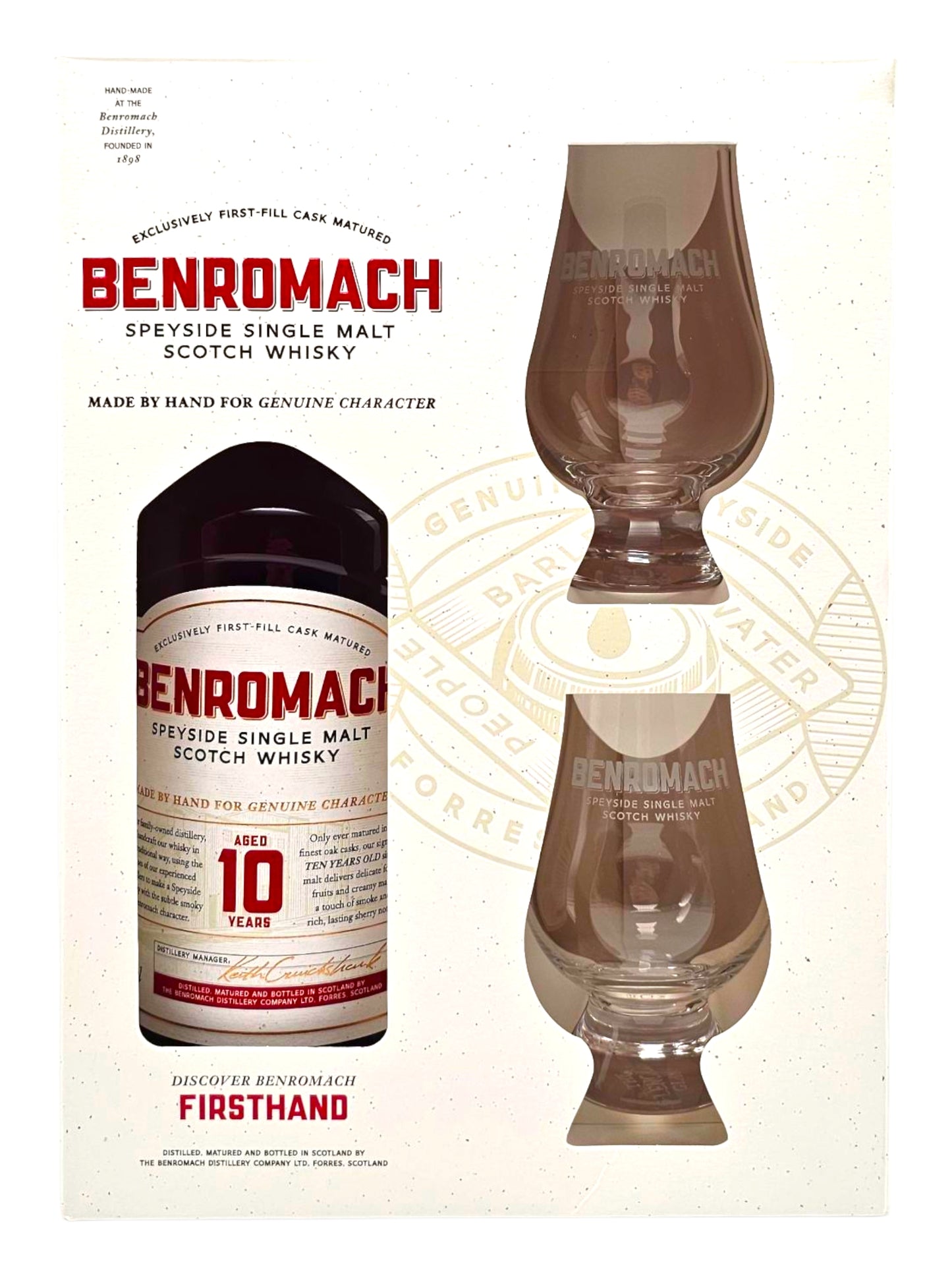 Benromach 10 Year Old Glass Pack