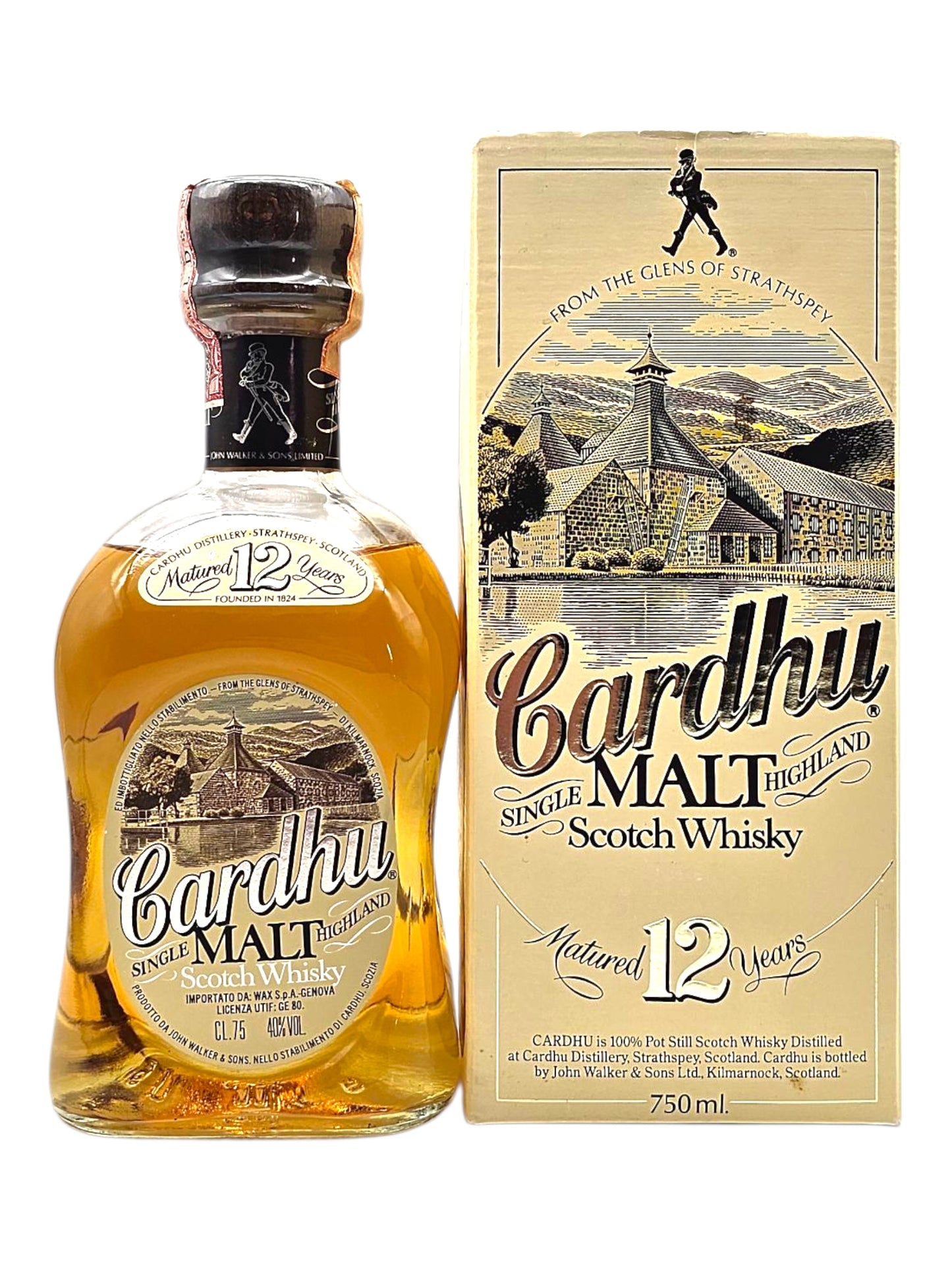 Cardhu 12 Year Old Incl. Coasters & Playing Cards