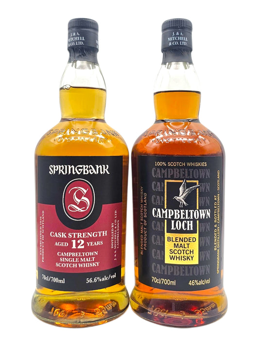 Springbank 12 Year Old Cask Strength & Campbeltown Loch