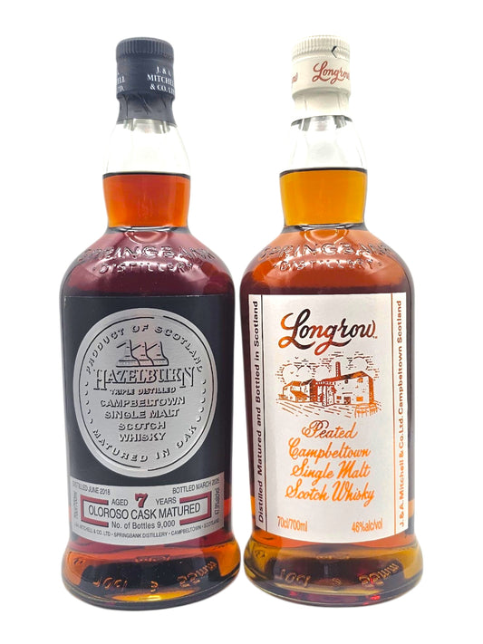 Hazelburn 7 Year Old & Longrow Peated
