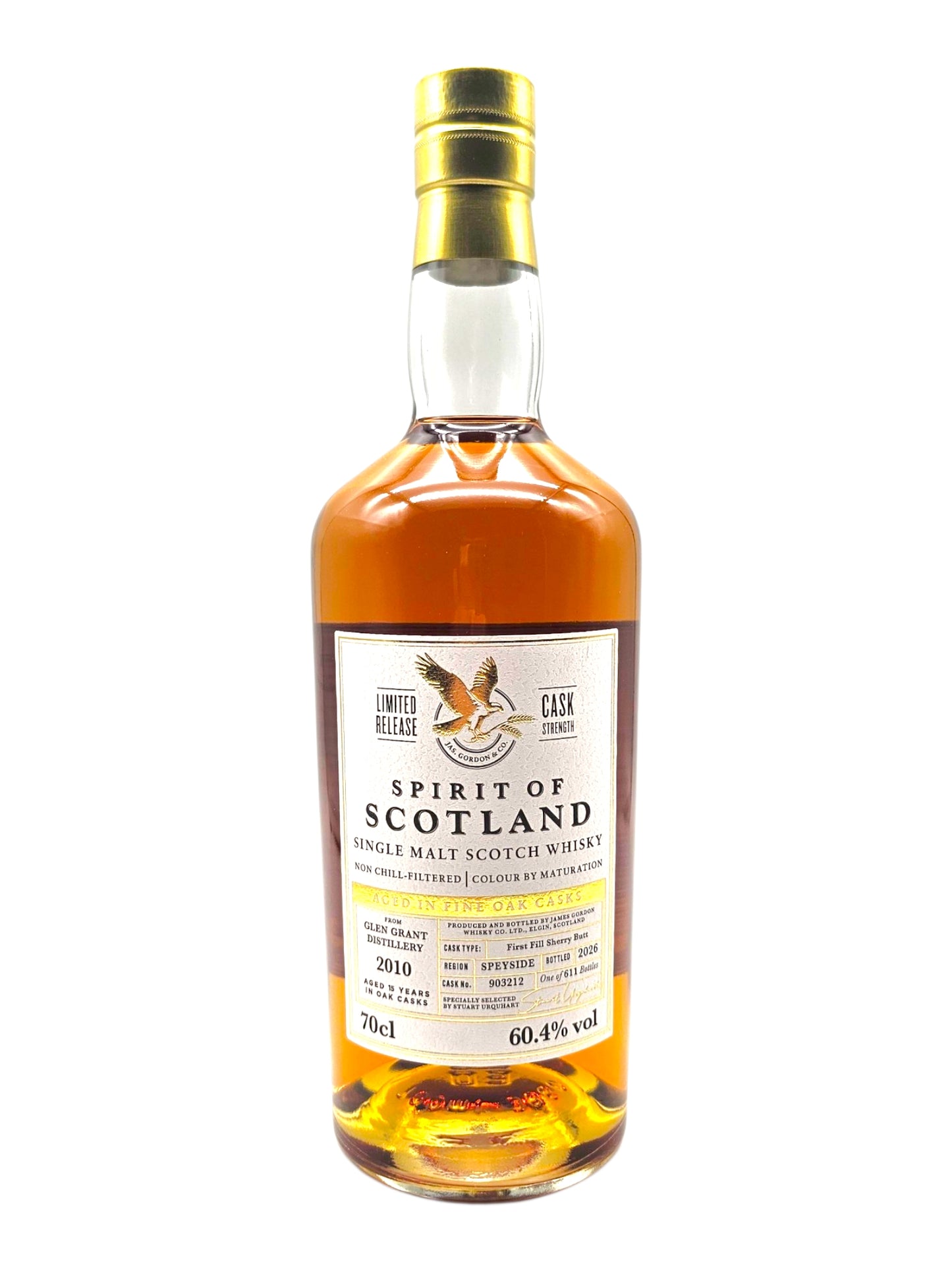 Glen Grant 2010 15 Year Old Spirit of Scotland