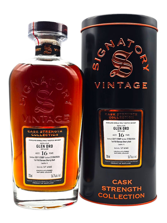 Glen Ord 2009 16 Year Old Signatory Vintage